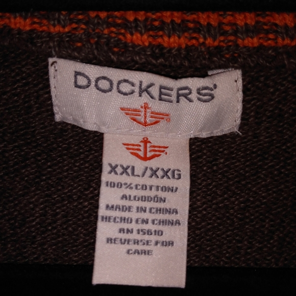 Dockers NWT Brown Sweater - Picture 3 of 6